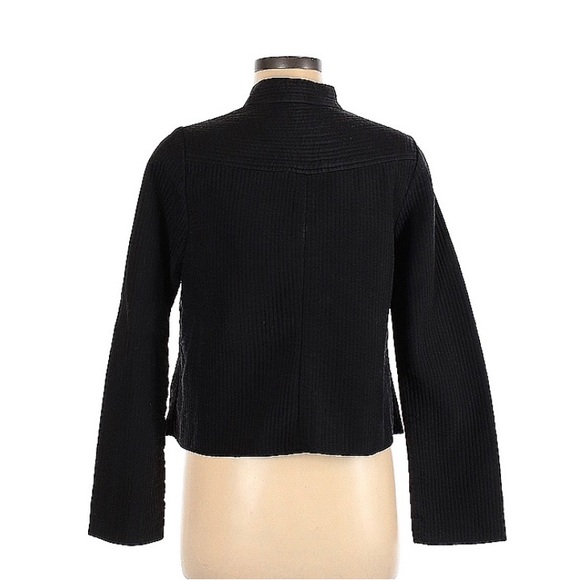 TOCCA size 6 lightweight black mandarin collar silk jacket / blazer - Picture 2 of 8